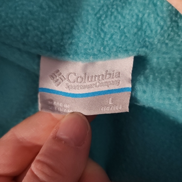 Columbia Women's Zip Jacket Blue Size Large - Picture 5 of 5